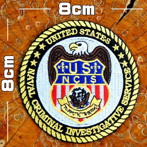 ミリタリーワッペン【米国海軍犯罪捜査局( NCIS )特別捜査官】米国海軍と米国海兵隊が関与する犯罪...