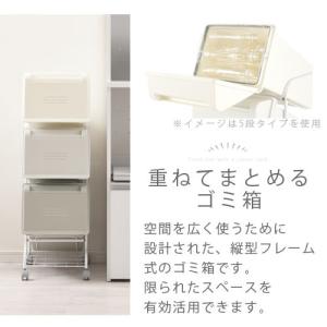 ごみばこ スタンドダストボックス 3分別 スタ...の詳細画像5