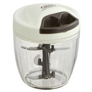 ブレンダー 5枚カッター 混ぜる 刻む 手動 引くだけ 簡単