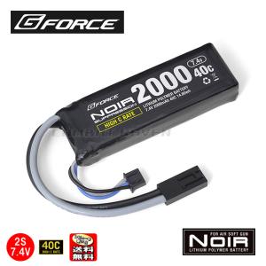 G FORCE ジーフォース Noir LiPo 7.4V 2250mAh 電動ガン ミニS リポ
