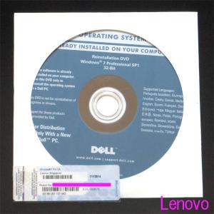 宅配便専用 DELL Reinstallation DVD Windows 7 Professional 32-Bit SP1＋レノボプロダクトキーセット｜gadget-sale