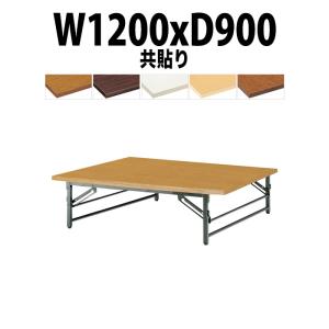 生興 会議用テーブル 折り畳み 奥行450mm フライトテーブル