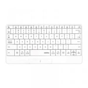 mokibo キー表面をなぞるとタッチパッドに変化する進化系キーボード 英語配列ver ホワイトの商品画像