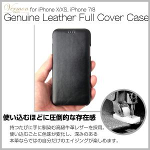 iPhone ケース 手帳型 本革 極薄 iP...の詳細画像1