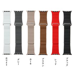 アップルウォッチバンド レザー Apple w...の詳細画像1
