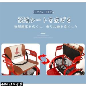 インチ三輪自転車 大人用 高齢者用 三輪車 座...の詳細画像4