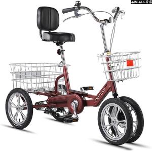 三輪自転車 大人用 高齢者 シニア 自転車 三...の詳細画像3