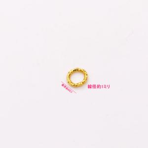 小さいデザイン丸カンパーツ 約45個入り【20...の詳細画像1