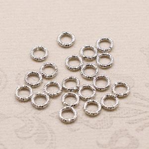 小さいデザイン丸カンパーツ 約45個入り【20...の詳細画像3