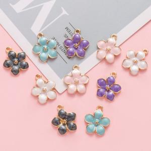 お花のチャーム サクラ 10個入りの詳細画像1