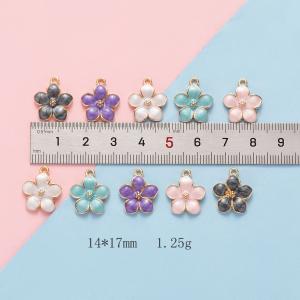 お花のチャーム サクラ 10個入りの詳細画像2