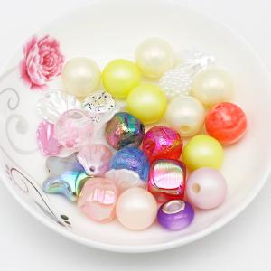 ビーズ　いろいろミックス　約20個入り 薔薇 ばら レジン封入 ハンドメイド アクセサリー パーツ  海外倉庫発送｜gaikicraft