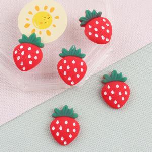 デコパーツ　イチゴ　10個入り