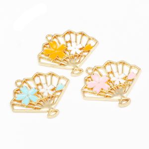 40%OFF　最安値挑戦　和風　扇子　チャーム　5個入り