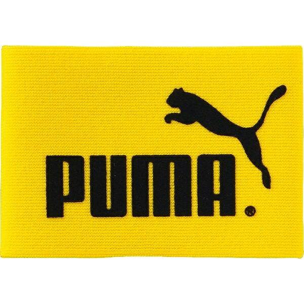◆◆ ＜プーマ＞ PUMA キヤプテンズ アームバンド J(03：ダンデライオン／ブラック) プーマ...