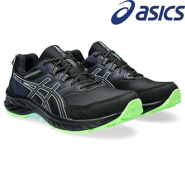 ◆◆○ ＜アシックス＞ ASICS GEL-VENTURE 9 （008：BLACK/ILLUMIN...