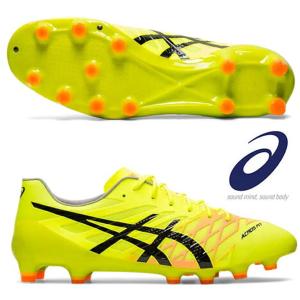 即納可☆【asics】アシックス サッカースパイク DS LIGHT ACROS ディーエスライトアクロス 固定式 サッカー スパイク 1101A017｜gainabazar