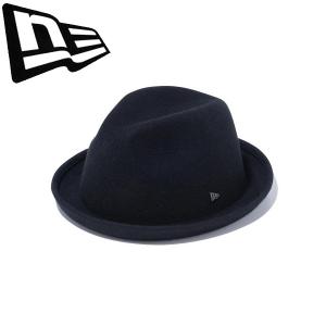 ◆◆＜ニューエラ＞ NEWERA ハット The Fedora フェドーラ ウール ブラック 12018920｜gainabazar