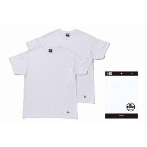 ◆◆送料無料 メール便発送 ＜ニューエラ＞ NEWERA 2-Pack Tee ホワイト 13561861 スポーツウェア｜gainabazar