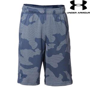 ◆◆送料無料 メール便発送 ＜アンダーアーマー＞ UNDER ARMOUR UAベロシティ ジャカード ショーツ(トレーニング/KIDS) 1373502 (DownpourGray/DownpourGray(044｜gainabazar