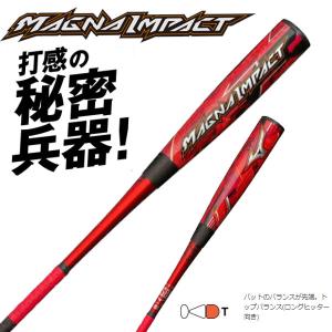 即納可★ 【MIZUNO】ミズノ 軟式用 FRP製 マグナインパクト 1CJFR10483｜gainabazar