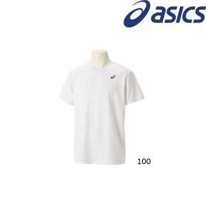 ◆◆送料無料 メール便発送 ＜アシックス＞ ASICS ドライ ワンポイント半袖シャツ (100：BW／PB) メンズ 2031E017-100｜gainabazar