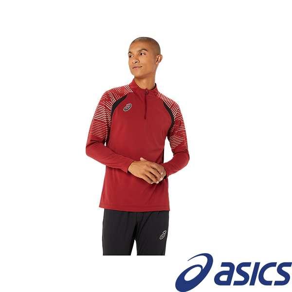 ◆◆ ＜アシックス＞ ASICS サッカーストレッチハーフジップトレーニングジャケット （600：レ...