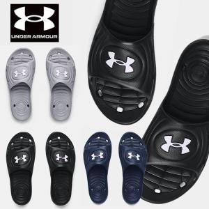 送料無料 定形外発送 即納可★【UNDER ARMOUR】アンダーアーマー UAメンズ ロッカー IV スライド メンズ スポーツサンダル 3023758｜gainabazar