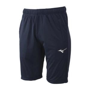 ◆◆送料無料 メール便発送 ＜ミズノ＞ MIZUNO ライトニットハーフパンツ[ジュニア] 32MD9123_j (14：ドレスネイビー)｜gainabazar