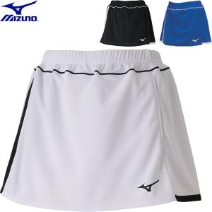 ◆◆送料無料 メール便発送 ＜ミズノ＞ MIZUNO レディース インナー付きスカート テニス バドミントン スコート 62JB0203｜gainabazar