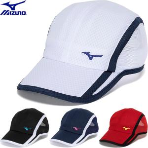 ◆◆ ＜ミズノ＞ MIZUNO ユニセックス キャップ 帽子 テニス バドミントン 62JWB002｜gainabazar