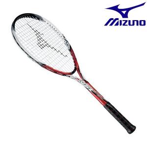 ◆◆【クリアランス】【ガット張りサービス】 ＜ミズノ＞ MIZUNO ジスト Z1(ソフトテニス) 63JTN511 (62：レッド×ホワイト)