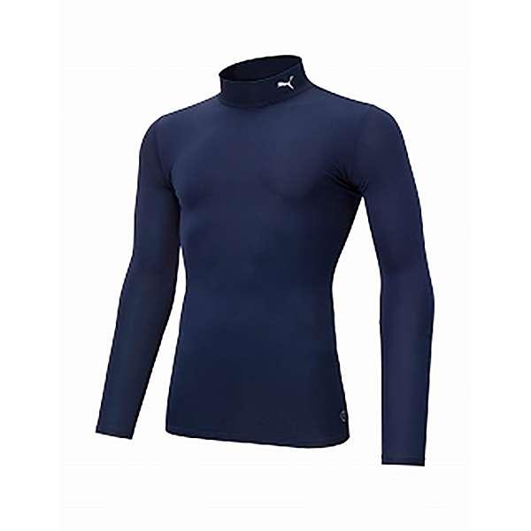 ◆◆メール便発送 ＜プーマ＞ PUMA コンプレッション ジュニア モックネック LS シャツ 65...