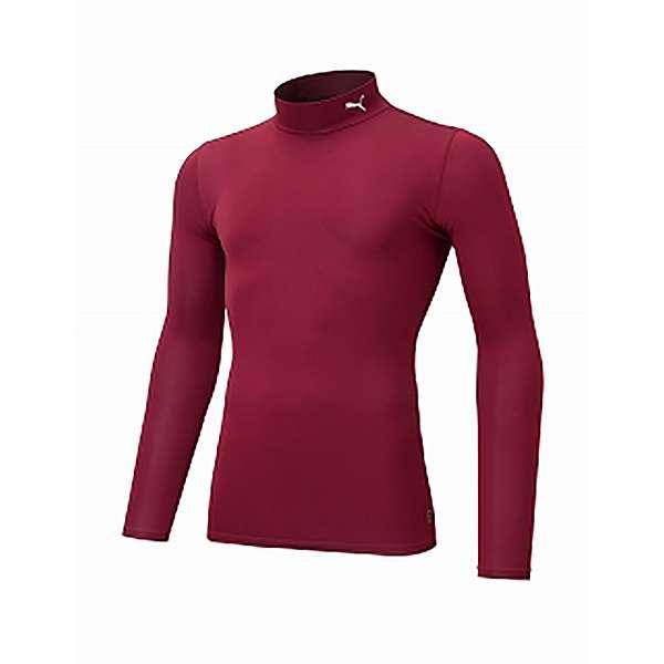 ◆◆メール便発送 ＜プーマ＞ PUMA コンプレッション ジュニア モックネック LS シャツ 65...
