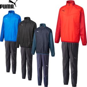 ◆◆送料無料 メール便発送 ＜プーマ＞ PUMA ユニセックス TEAMCUP ピステトップ＆ピステパンツ 上下セット サッカー 658439-658441｜gainabazar