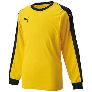 ◆◆ ＜プーマ＞ PUMA LIGA GK シャツ パッドツキ 729965 (03：サイバーイエロー／プーマブラック)｜gainabazar