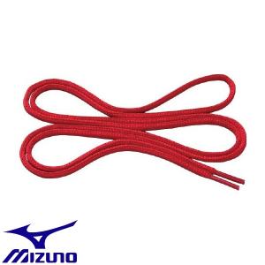 ◆◆送料無料 定形外発送 ＜ミズノ＞ MIZUNO オーバルシューレース（楕円形／幅：6mm） 8ZA200 (62：レッド)｜gainabazar