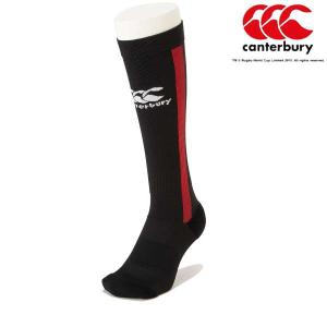 ◆◆送料無料 メール便発送 ＜カンタベリー＞ CANTERBURY JACQUARD STOCKINGS (19：ブラック) ラグビー ストッキング AS02381-19｜gainabazar