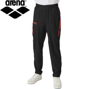 ◆◆○ ＜アリーナ＞ ARENA ロングパンツ ASS4LPU002 （BKRD：ブラック×レッド） 水泳｜gainabazar