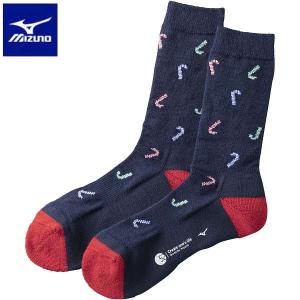 ◆◆送料無料 メール便発送 ＜ミズノ＞ MIZUNO ブレスサーモ WOOL WINTERソックス(ユニセックス) B2JX2520 (86) アウトドア｜gainabazar