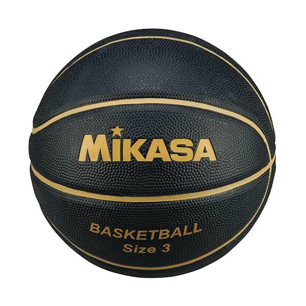 ◆◆ ＜ミカサ＞ MIKASA バスケット3号 クロキン B3JMRBKGL バスケットボール