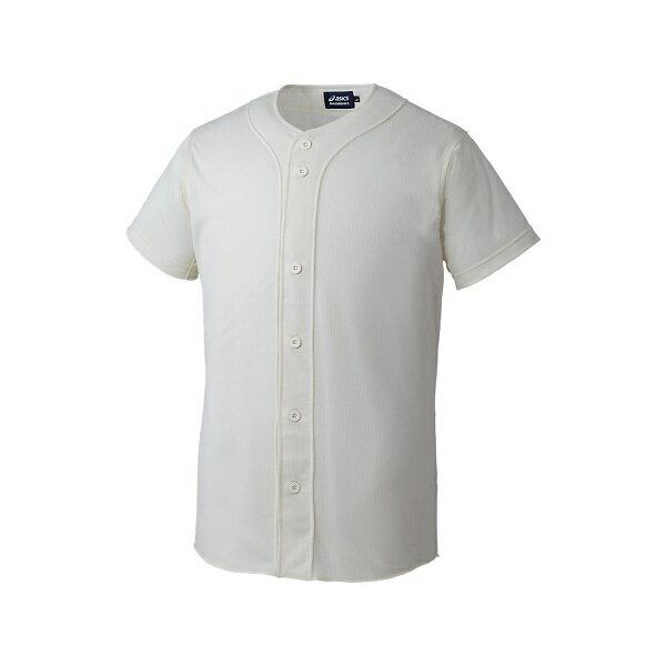 ◆◆ 【アシックス】 ASICS スクールゲームシャツ BAS017 (02B：アイボリB)  野球...