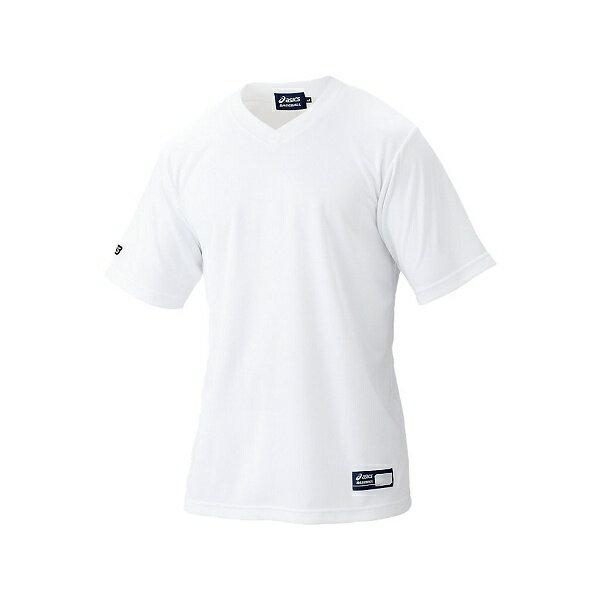 ◆◆送料無料 メール便発送 【アシックス】 ASICS ベースボールTシャツ BAT005 (01：...