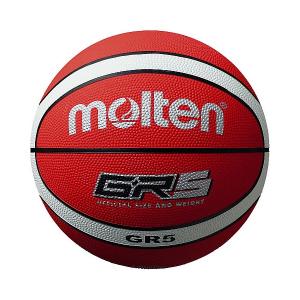 ◆◆送料無料 定形外発送 ＜モルテン＞ MOLTEN GR5 BGR5RW (レッド×ホワイト) (バスケットボール)