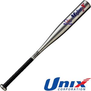 ◆◆○ ＜ユニックス＞ Unix 少年軟式アルミバット 60cm BT70-86 (1) シルバー トレーニング用バット 野球 (BT70-86-1) BT7086-1｜gainabazar