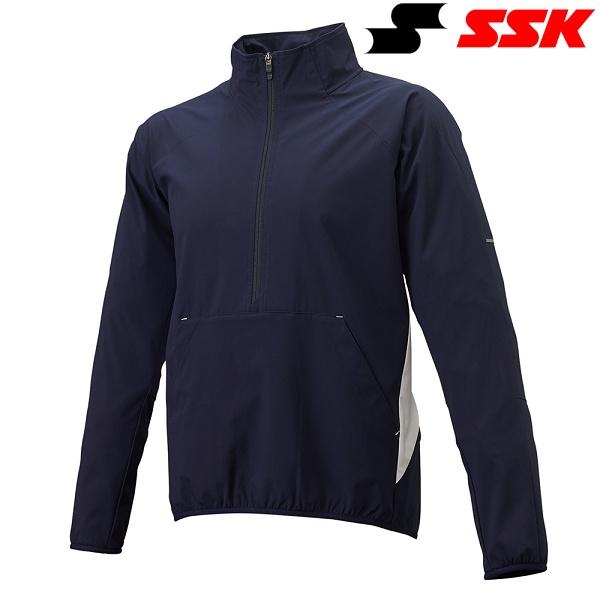◆◆【特価】 ＜エスエスケイ＞ SSK 長袖ハーフZIPボンディングジャケット BWP2002 (7...