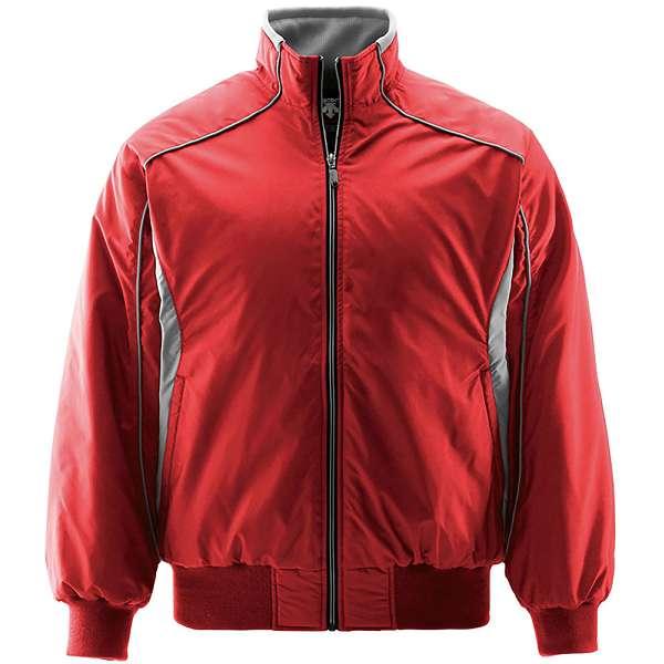 ◆◆○ ＜デサント＞ DESCENTE グラウンドコート DR215B (RED：レッド) メンズ ...