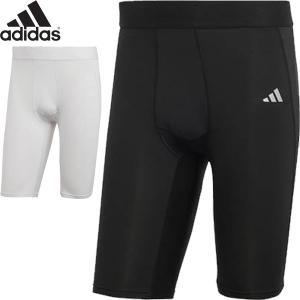 ◆◆送料無料 メール便発送 ＜アディダス＞ adidas メンズ テックフィット ショートタイツ インナー サッカー EVL52｜gainabazar