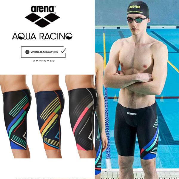 メール便発送 即納可☆【ARENA】アリーナ 【WA承認】アクアレーシング スパッツ（ハーフレッグ）...