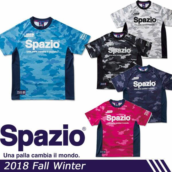 ◆◆メール便発送 ＜スパッツィオ＞ 【Spazio】2018年秋冬 プラクティスシャツ ユニセックス...